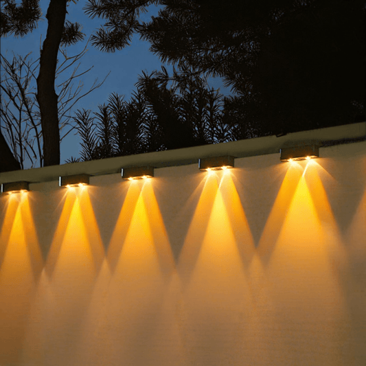 led solar light step lamp outdoor light wall lamp garden decorative atmosphere lamp