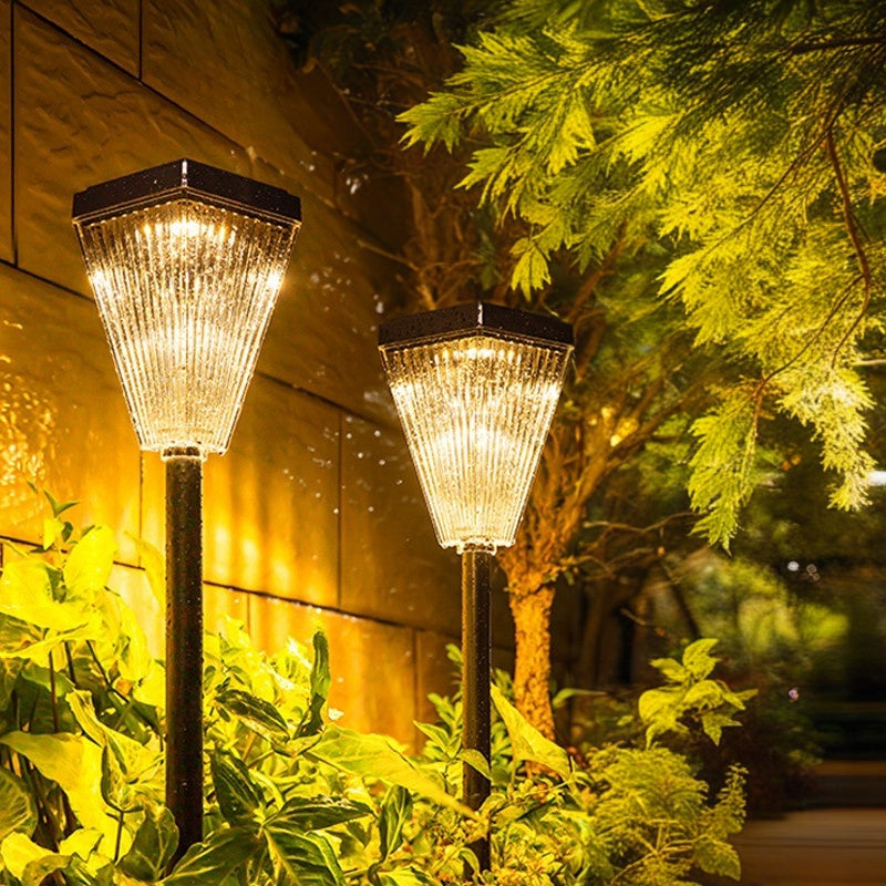 Waterproof solar lights for outdoor garden patio fence courtyard pathway