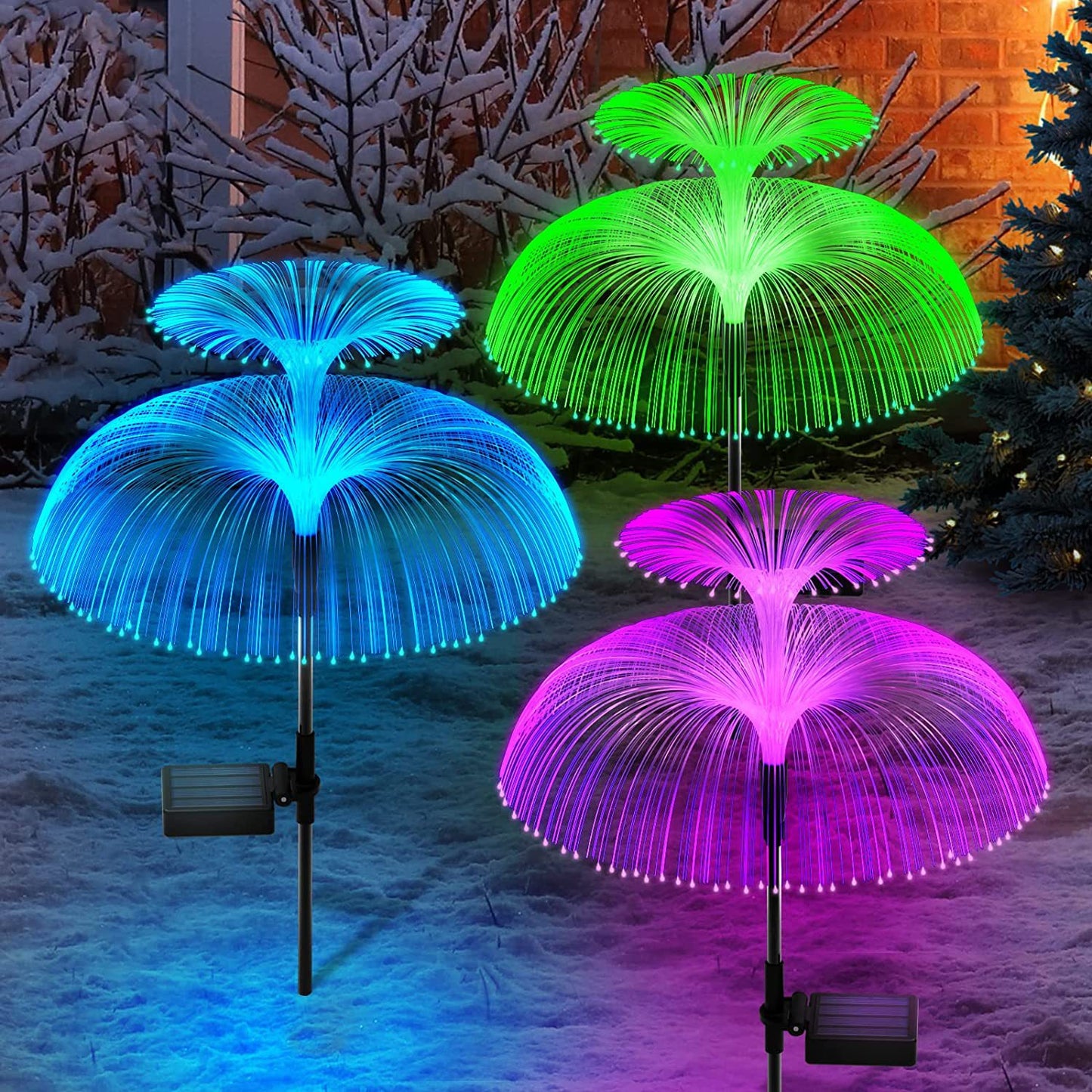 Holiday Jellyfish outdoor solar light | solar garden light