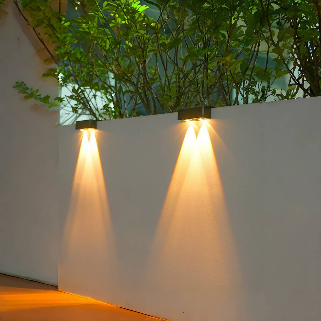 led solar light step lamp outdoor light wall lamp garden decorative atmosphere lamp