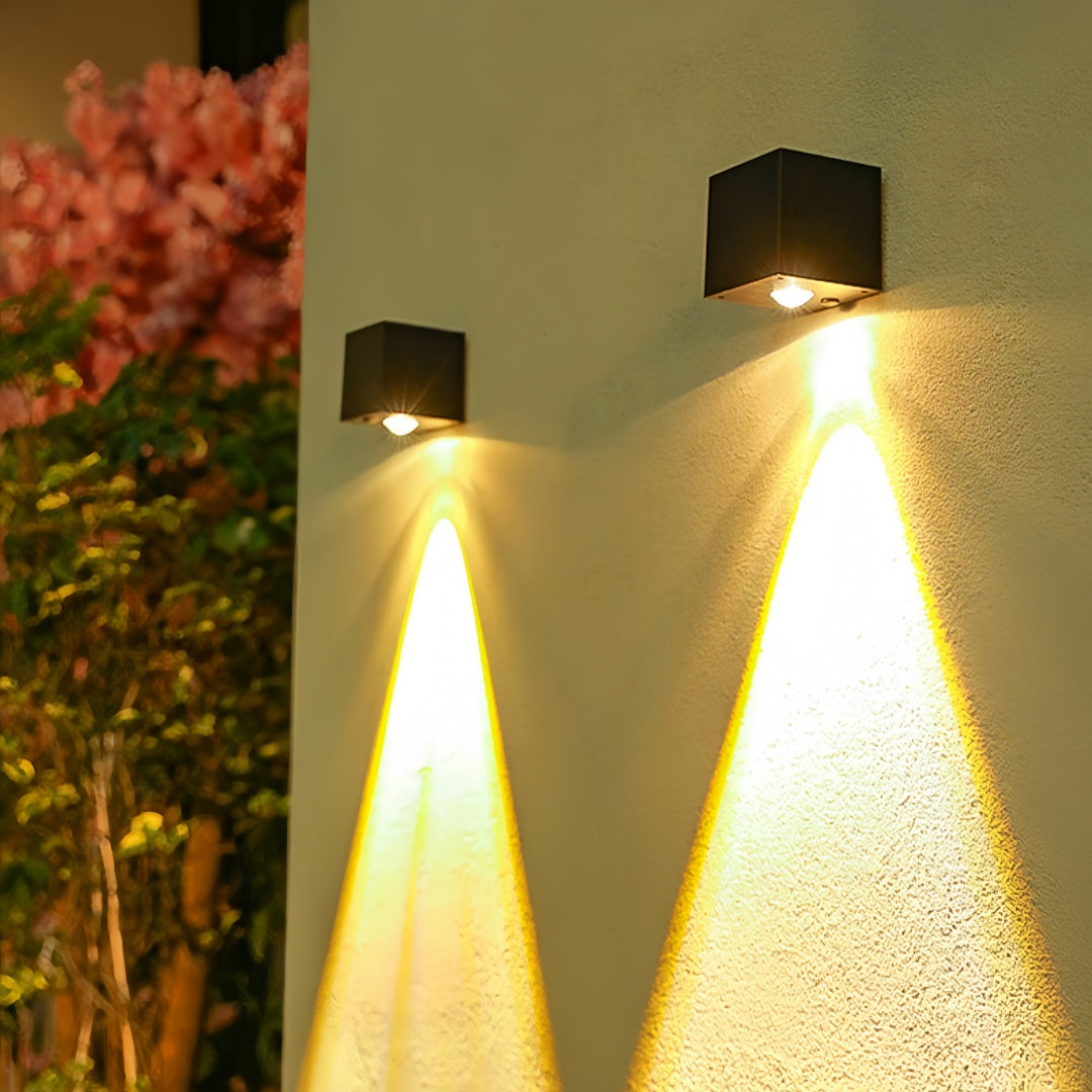 Solar light wall lamp LED garden light outdoor light