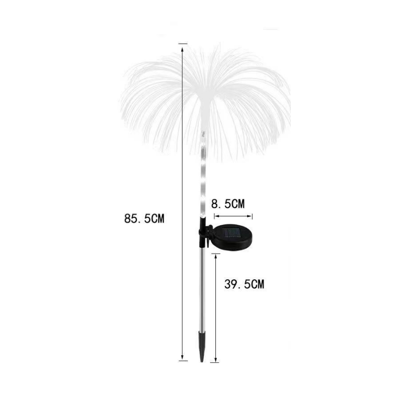 Holiday Jellyfish outdoor solar light | solar garden light