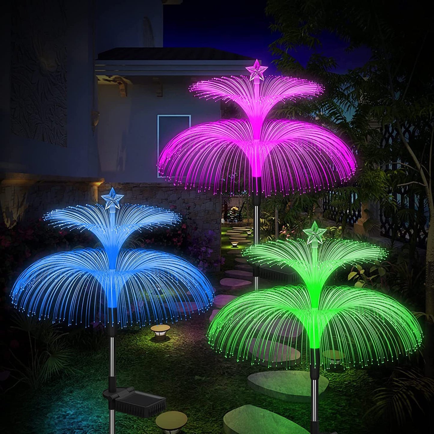 Holiday Jellyfish outdoor solar light | solar garden light