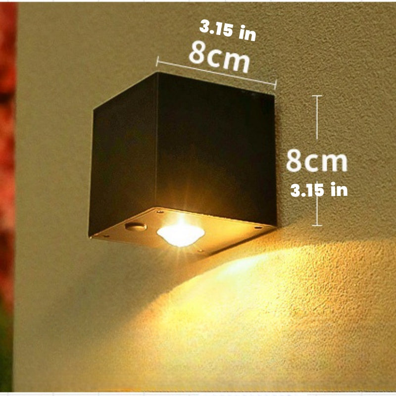 Solar light wall lamp LED garden light outdoor light